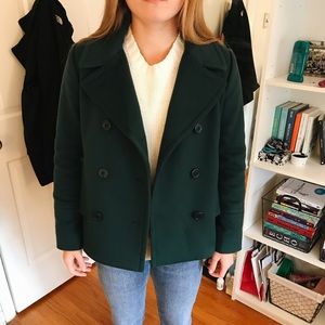 J. Crew Wool Peacoat (NWOT)